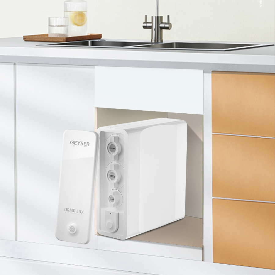 Máy lọc nước RO Geyser Ecotar Osmo Lux có công suất lớn, không cần bình áp